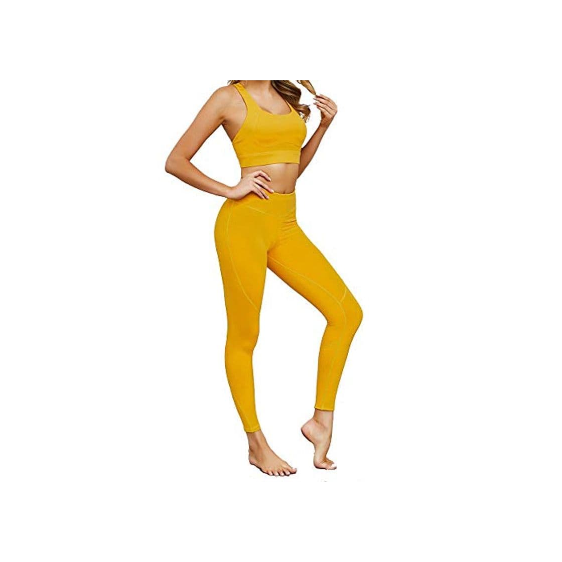 Product Juego de Sujetador Leggings para Gym Yoga Pilates