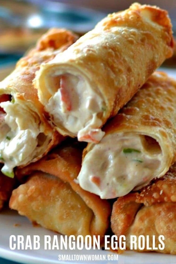 Fashion Crab Rangoon Egg Rolls