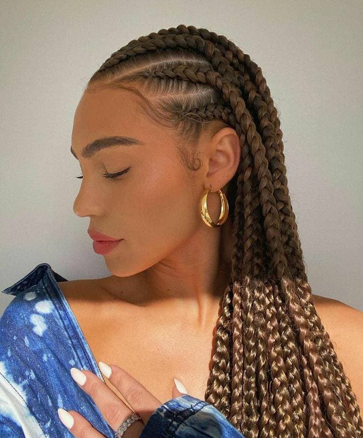 Fashion boxbraids