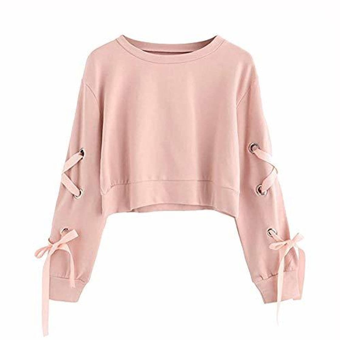 Fashion Fossen Mujer Sudaderas Cortas 2027 Otoño e Invierno Blusas con Manga Larga