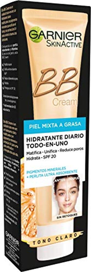 Producto Garnier Skin Active BB Cream Perfeccionador Prodigioso Pieles Mixtas a GrasasTono Claro