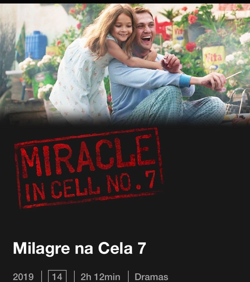 Película Milagre na cela 7 | Netflix