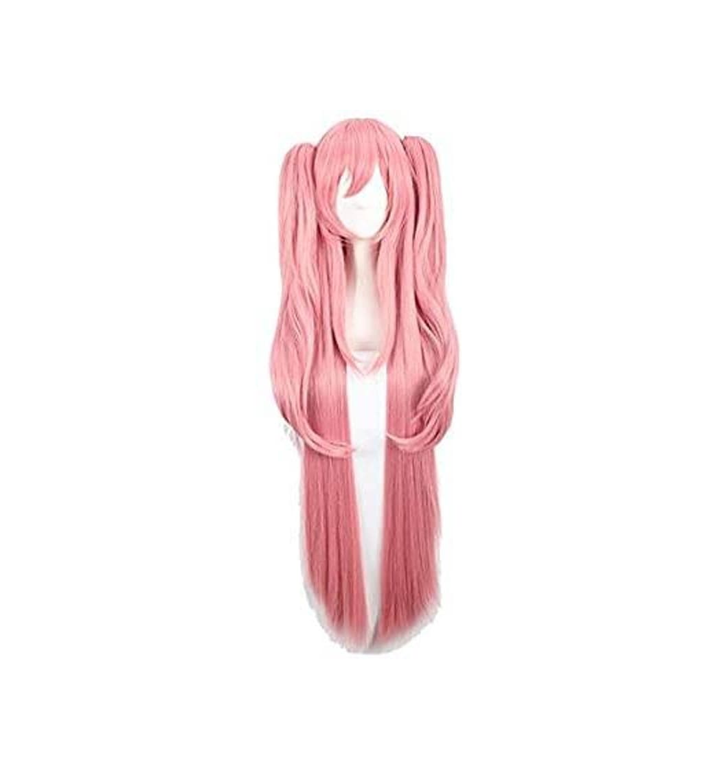 Product Wig Peluca straight Cosplay hairpiece anime lolita pink kawa