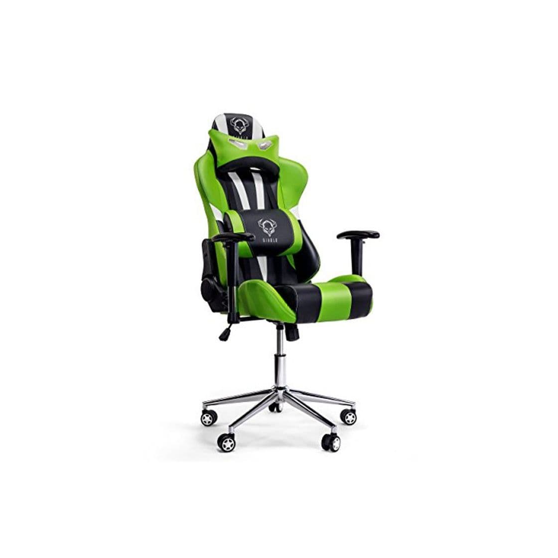 Home Diablo X-Eye Silla Gamer Apoyabrazos Ajustables Almohada y Cojin Lumbar Mecanismo de