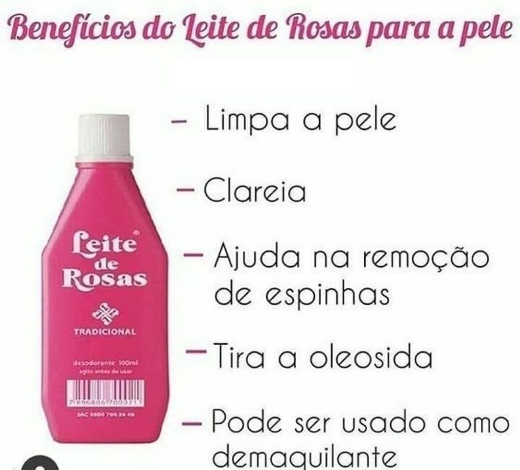 Fashion AS FUNÇÕES DO LEITE DE ROSAS 🌹 