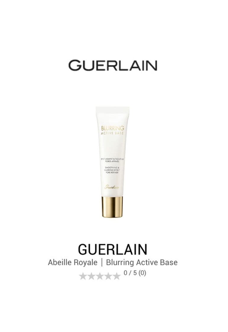 Producto Blurring active base/primer guerlain