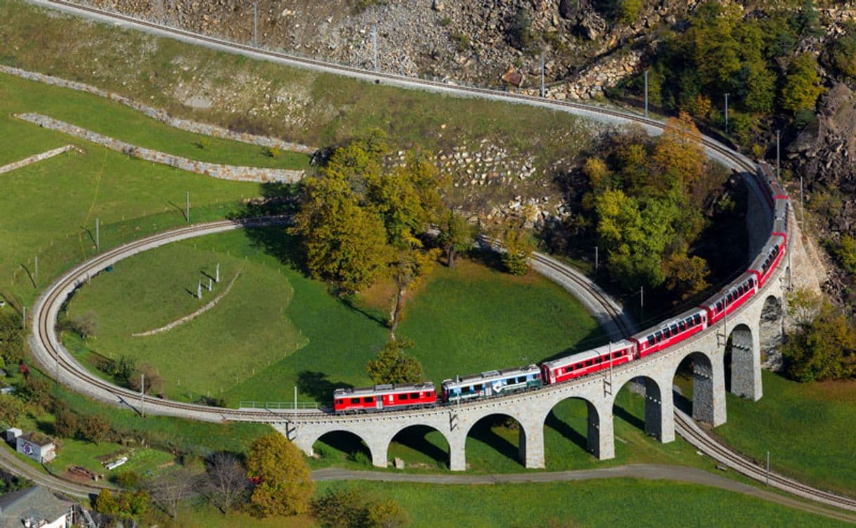 Fashion Rhaetian Railway in the Albula / Bernina Landscapes