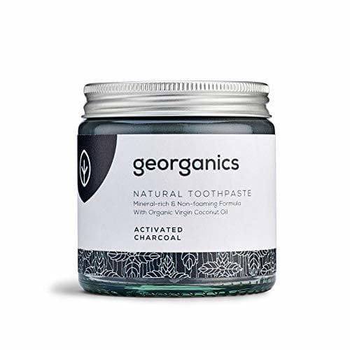 Beauty georganics Remineralizante Orgánico Natural Aceite de coco Pasta de dientes 120ml