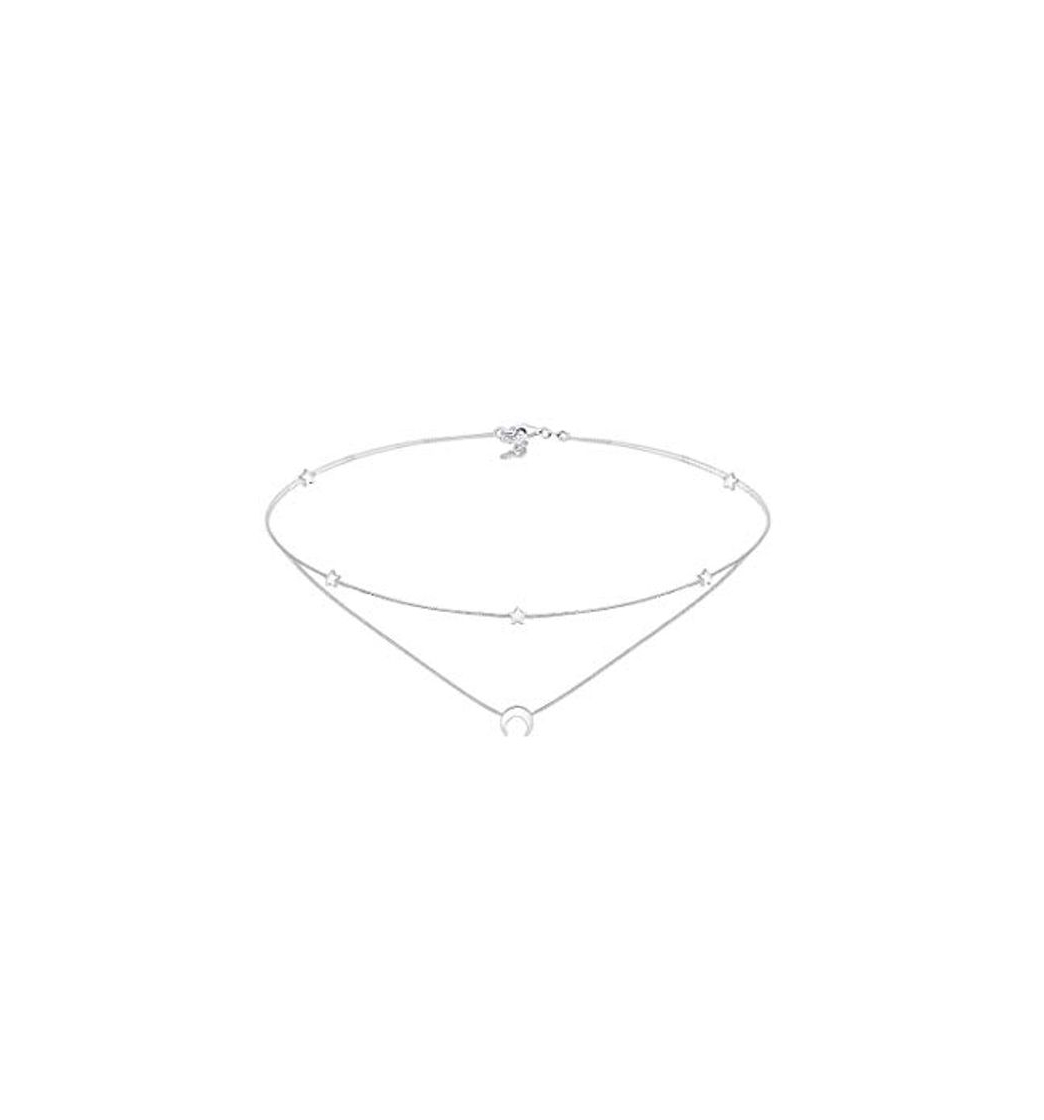 Producto Elli Collar Corto de mujer con plata