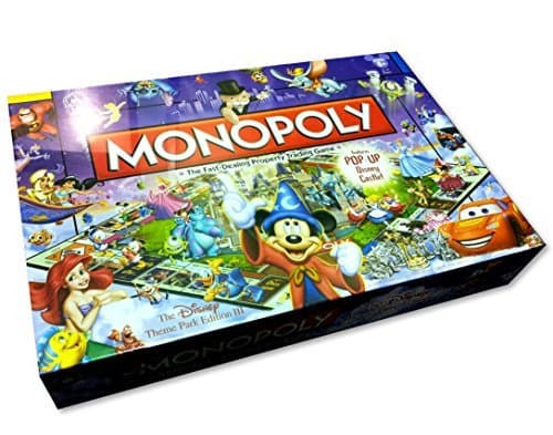 Place Disney Theme Park Edition III Monopoly Game by Hasbro