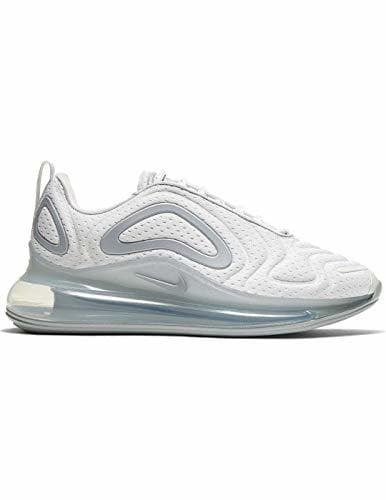 Moda Zapatillas Nike Air MAX 720 Vast Blanco/Gris Mujer 37.5 Blanco