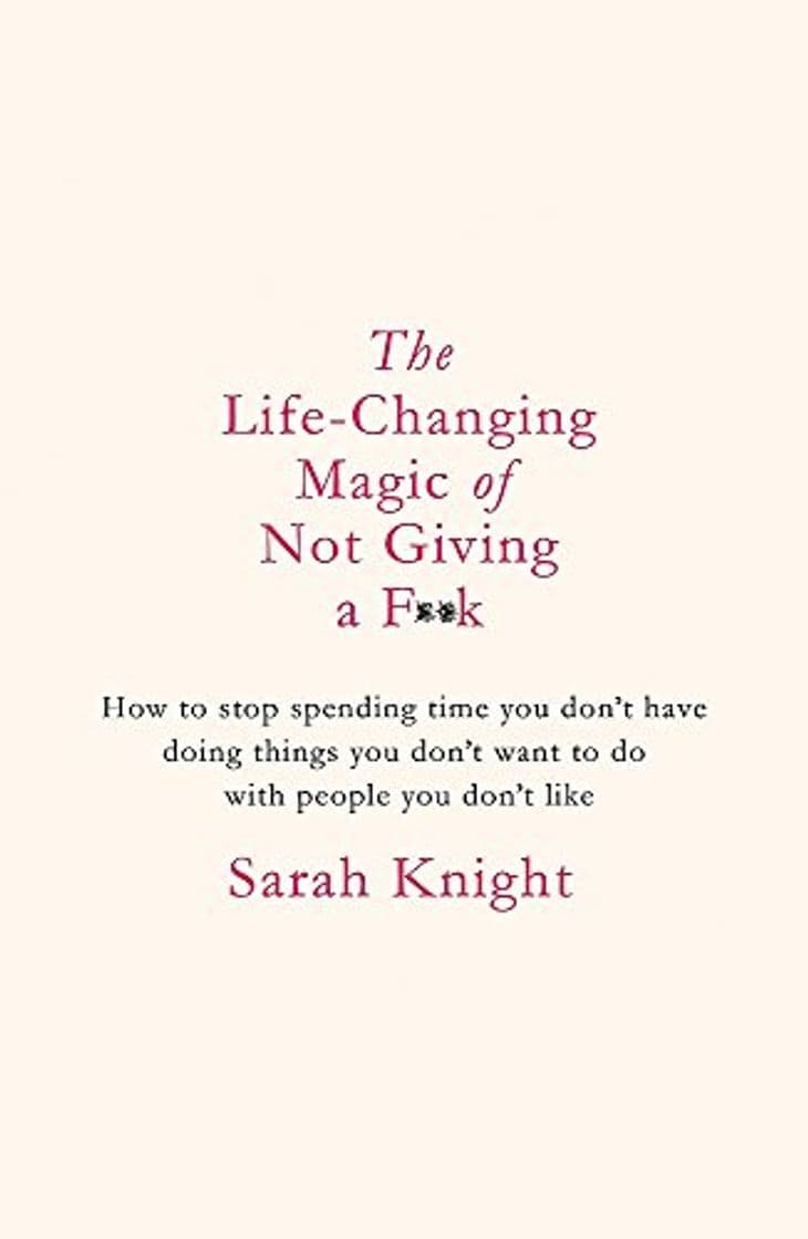 Book The Life-Changing Magic of Not Giving a F**k