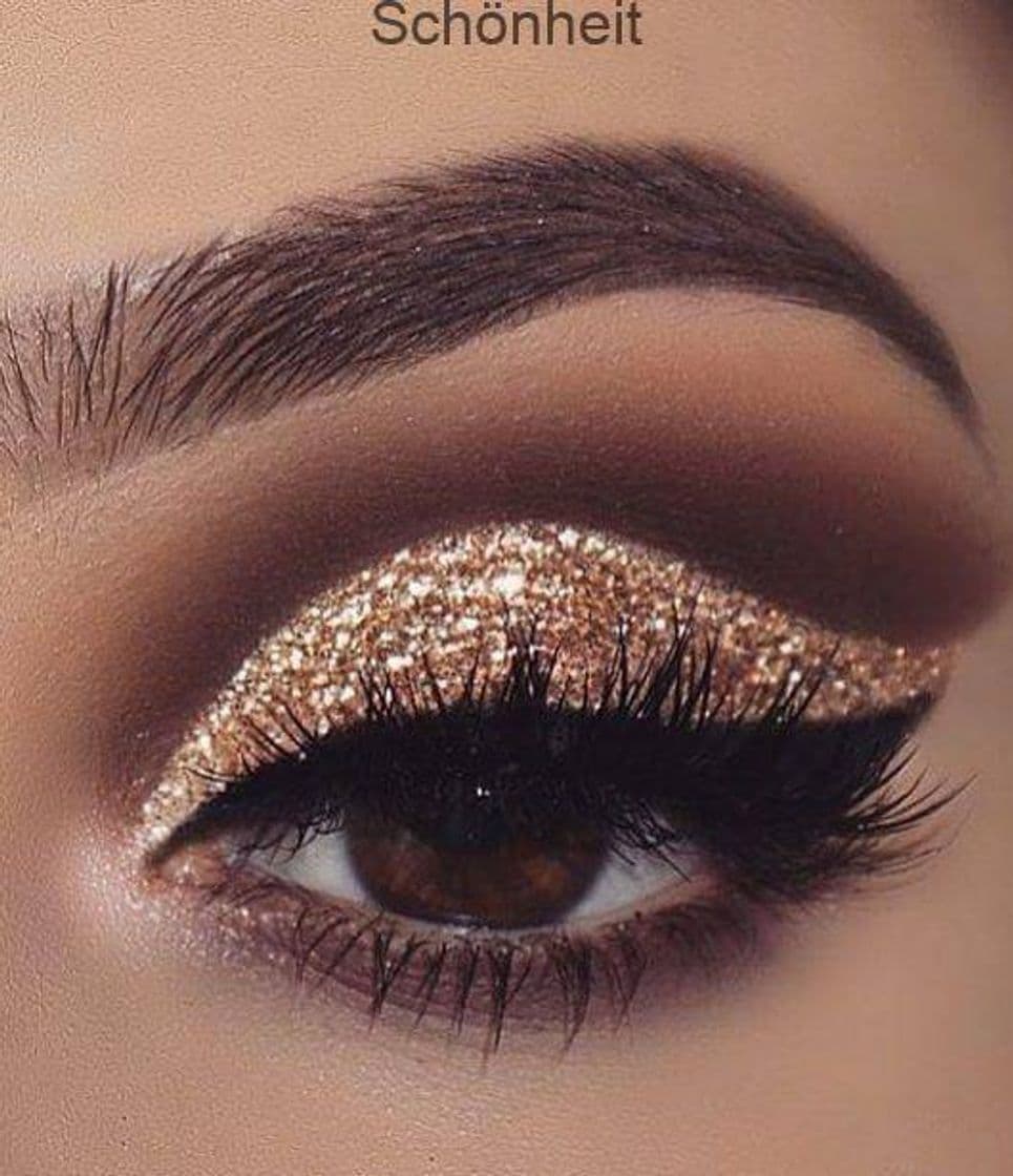 Moda Olho com glitter