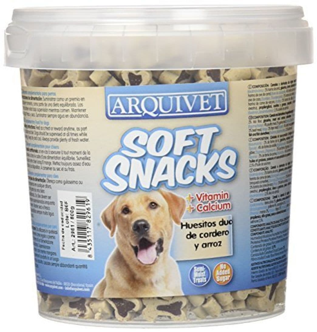 Product Arquivet Soft Snacks huesitos Duo Lamb-Rizo 800 grs