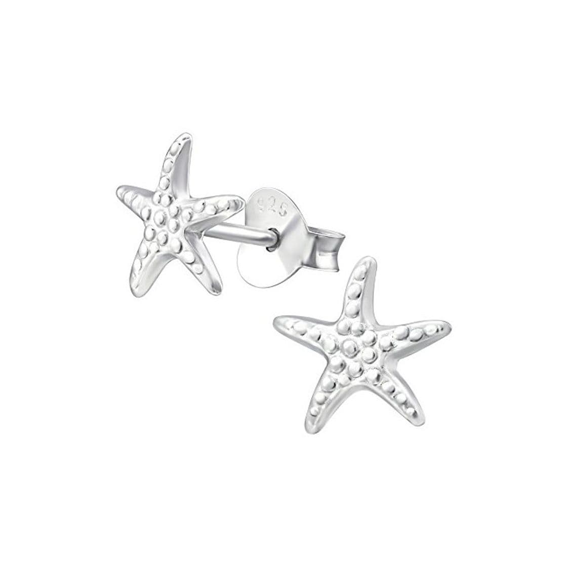 Producto Laimons Pendientes para mujer Estrella de mar Brillante Plata de ley 925