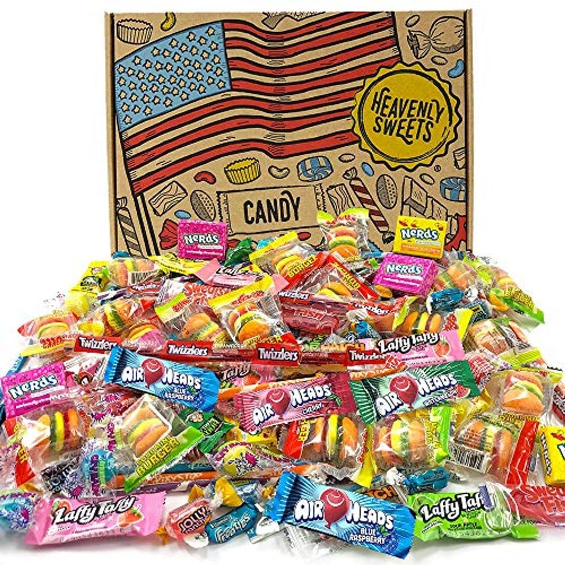 Producto Heavenly Sweets Selección Dulces Americanos Party Mix - Surtido +120 Golosinas de