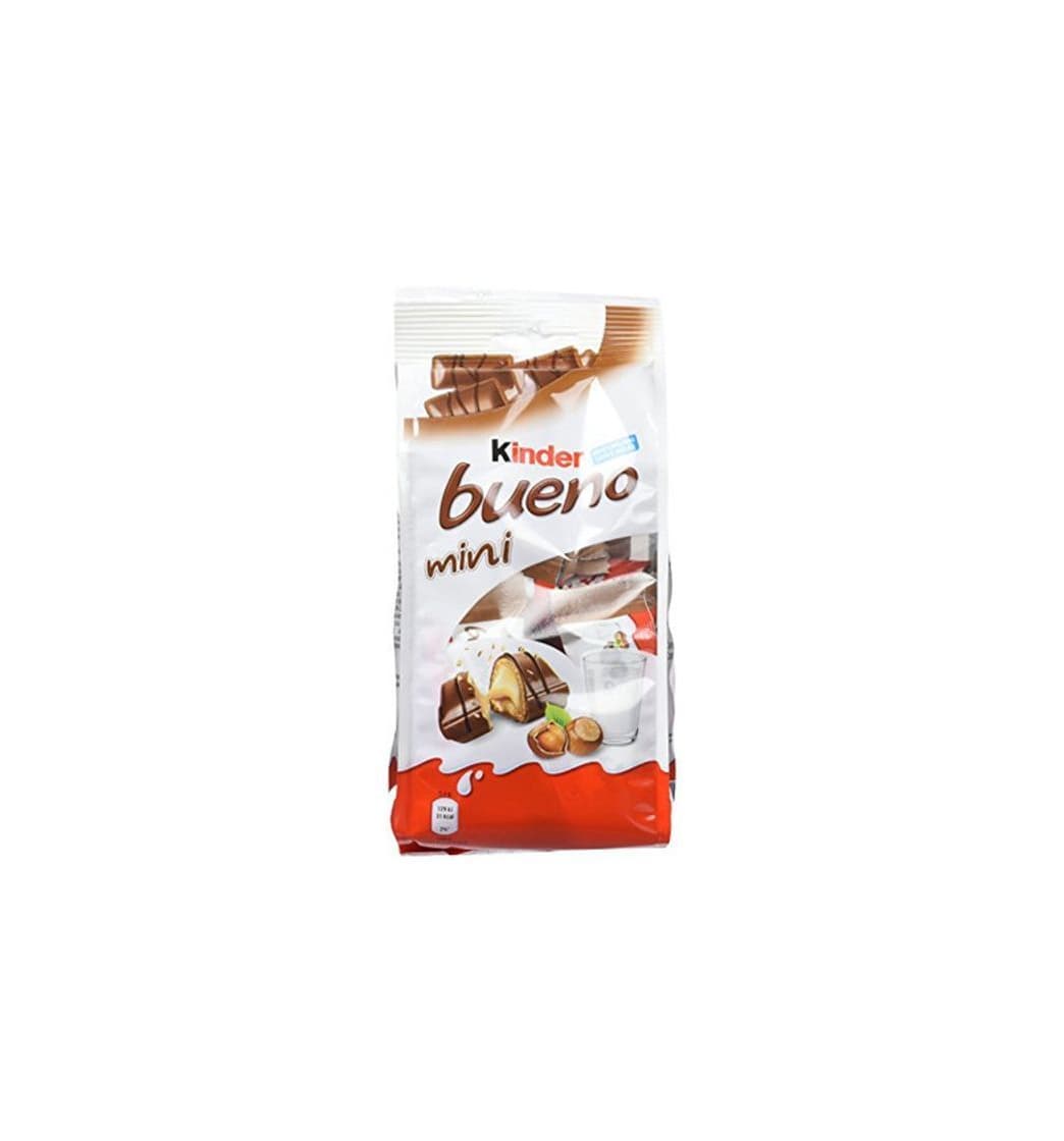 Producto Kinder Bueno Mini Barritas con Relleno de Leche y Avellanas