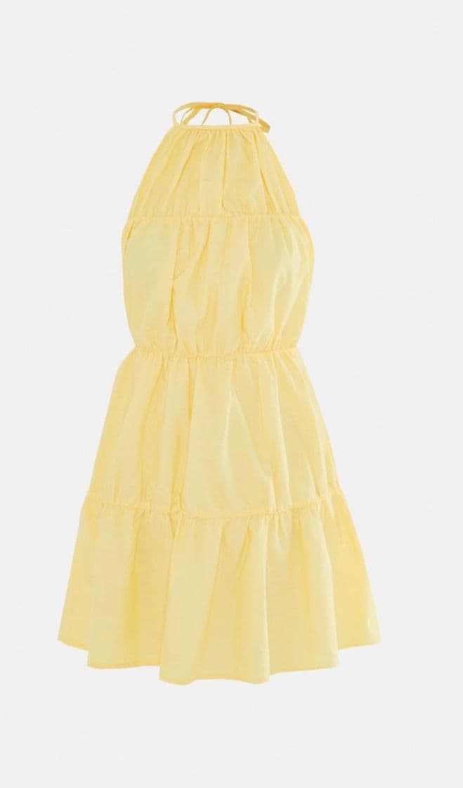 Fashion Vestido amarelo 