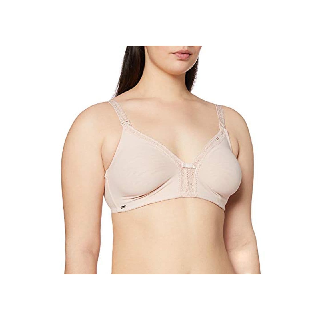 Fashion VARIANCE Lingerie Instant Micro Sujetador de Lactancia, Beige