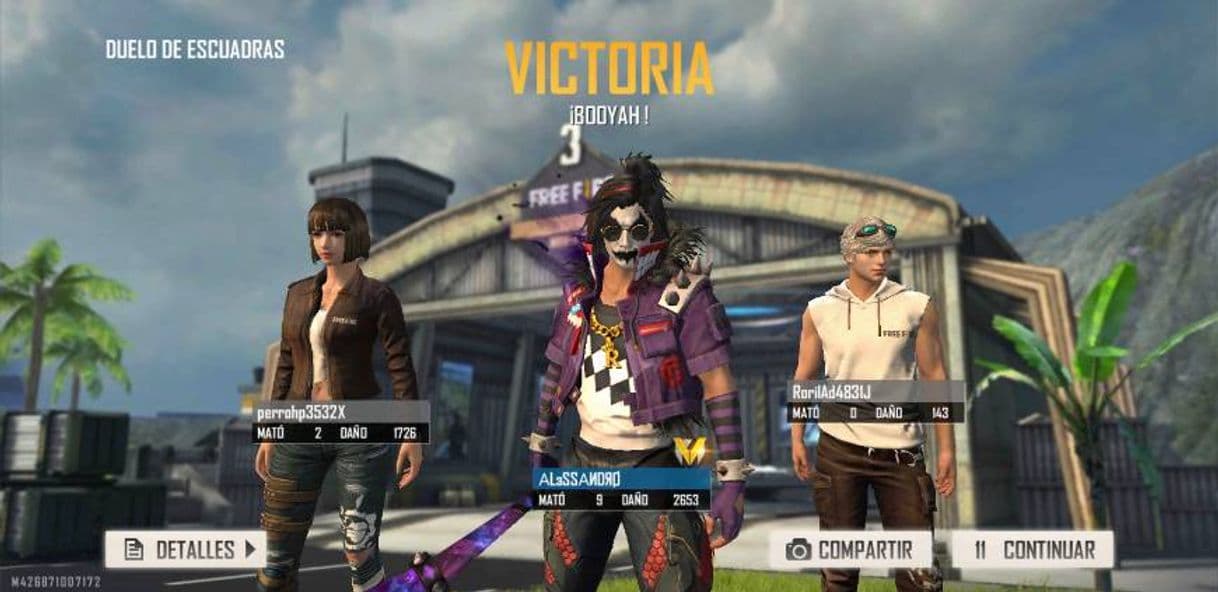 Moda El emote de Free Fire del plan Bermuda