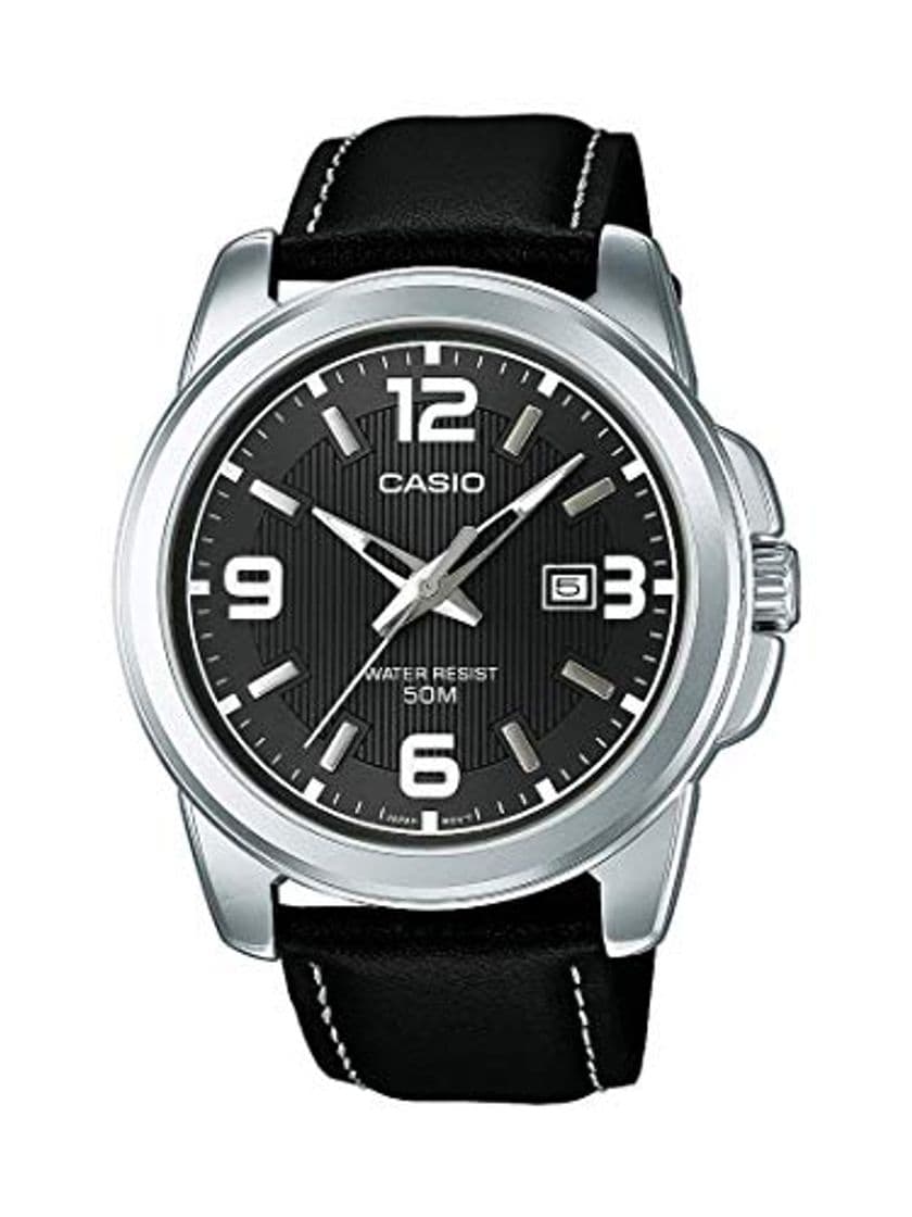 Lugar Casio Reloj Analógico de Cuarzo con Correa en Cuero MTP-1314PL-8AVEF