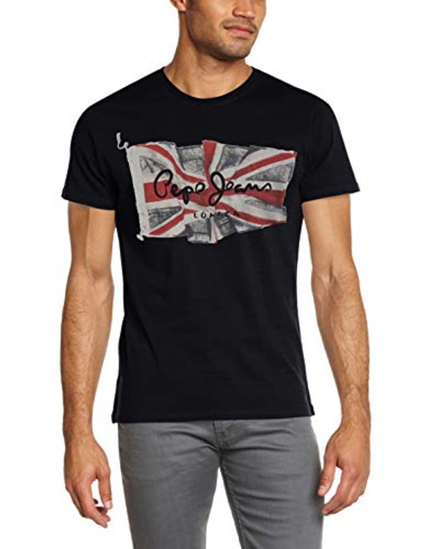 Producto Pepe Jeans Original Stretch PM501594 Camiseta, Negro