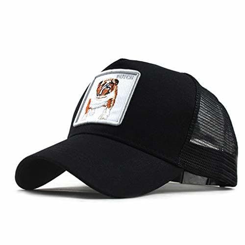 Producto Moda Media Malla Transpirable Gorra Deportiva Unisex, Animal Embroidered Cómoda Tela Elástica