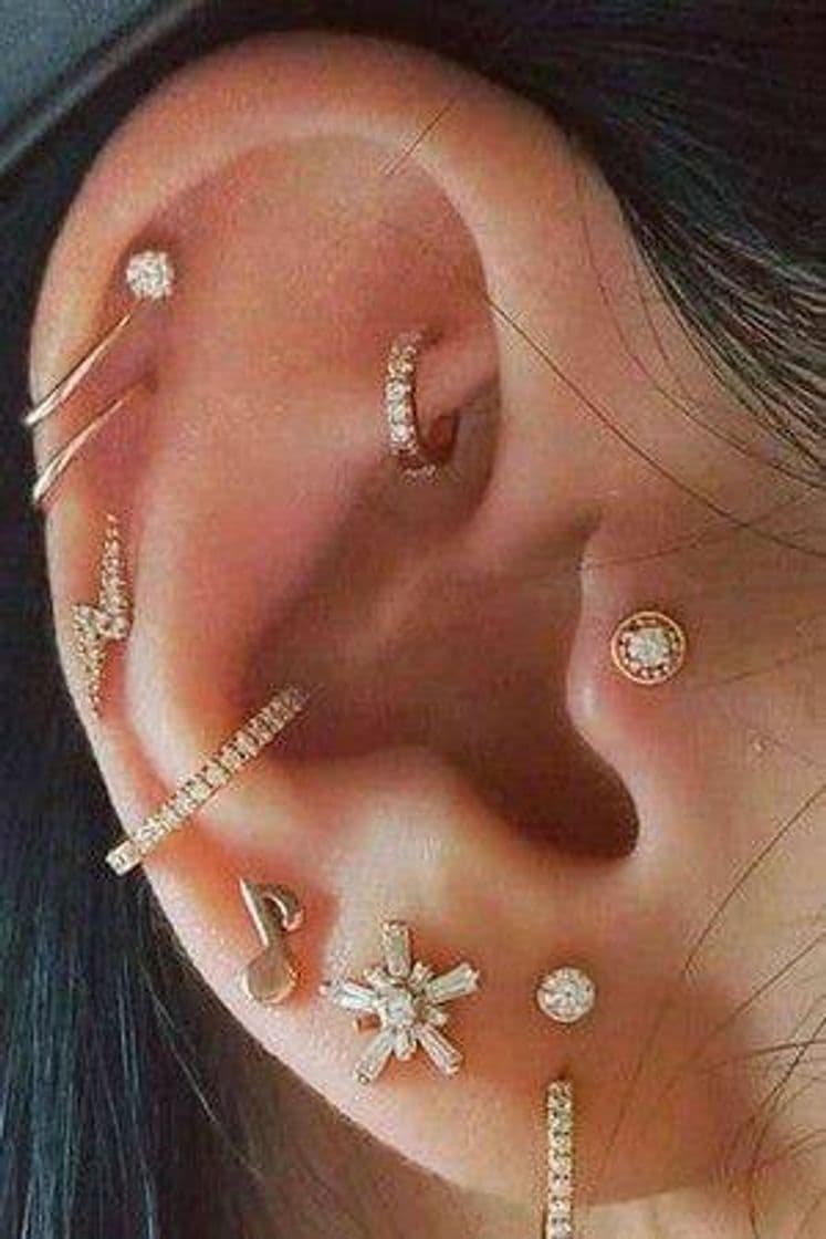 Moda Brincos e piercing 