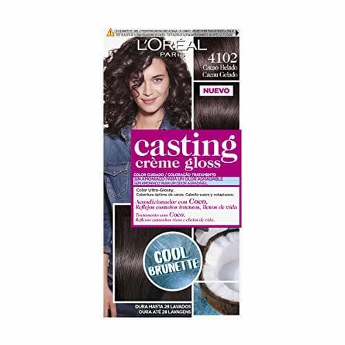 Producto L'Oréal Casting Creme Gloss Baño De Color 4102 Cacao Helado 240 g