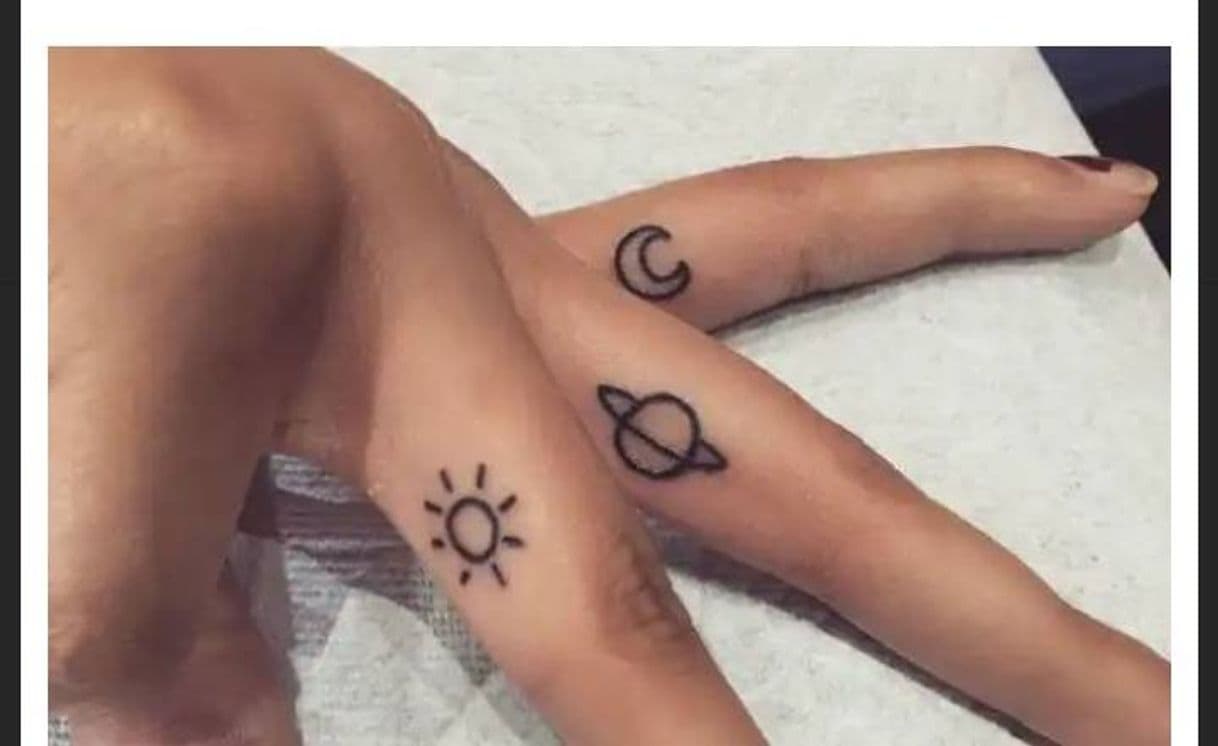 Moda Tatuagem dos elementos do espaço