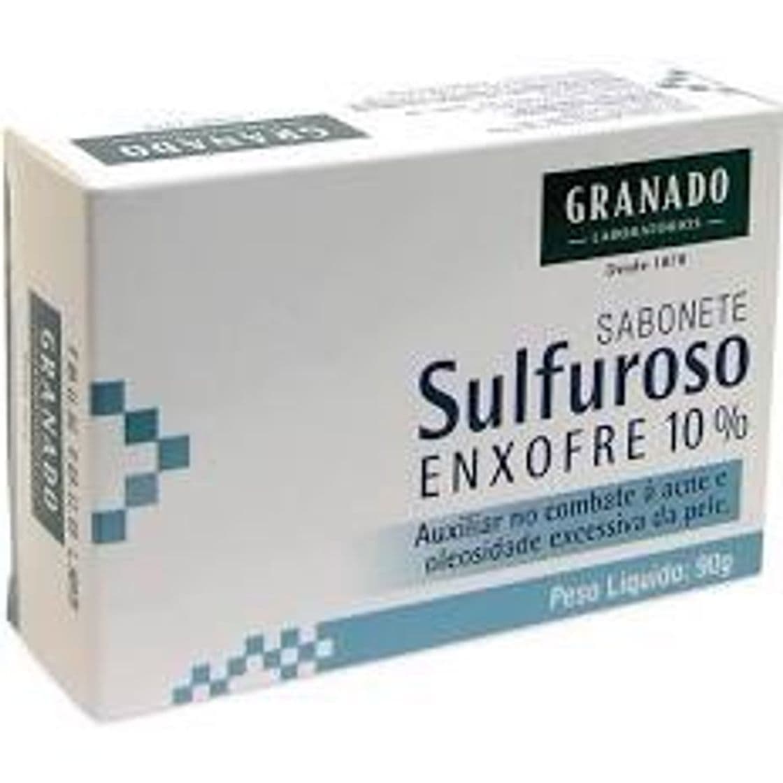 Moda GRANADO: Sabonete de enxofre sulfuroso