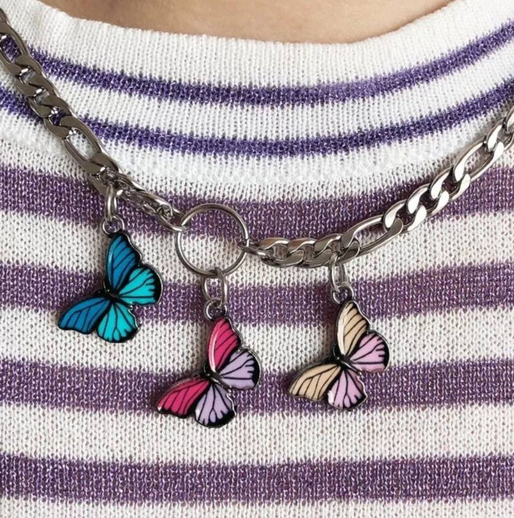 Fashion Butterfly Chain Necklace