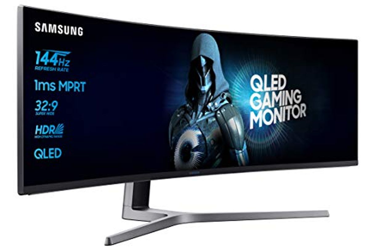 Electronic Samsung LC49HG90DMUXEN – Monitor curvo Gaming de 49”, 32