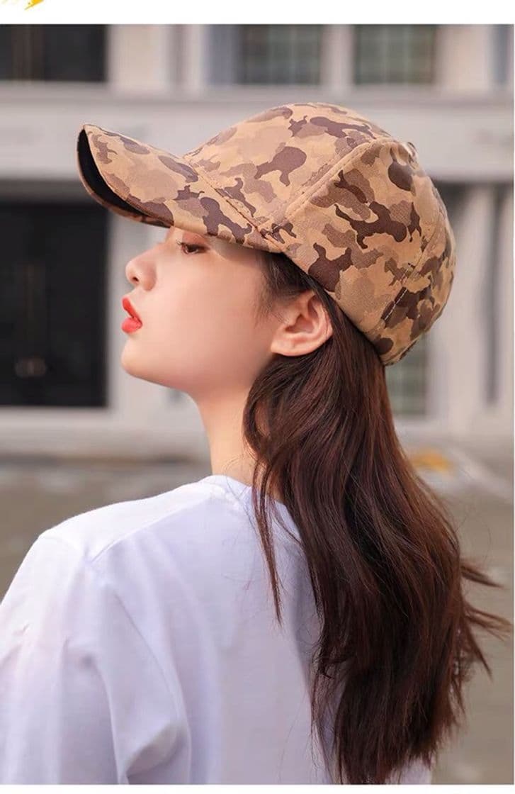 Producto Camo Baseball Strapback Cap With Suede