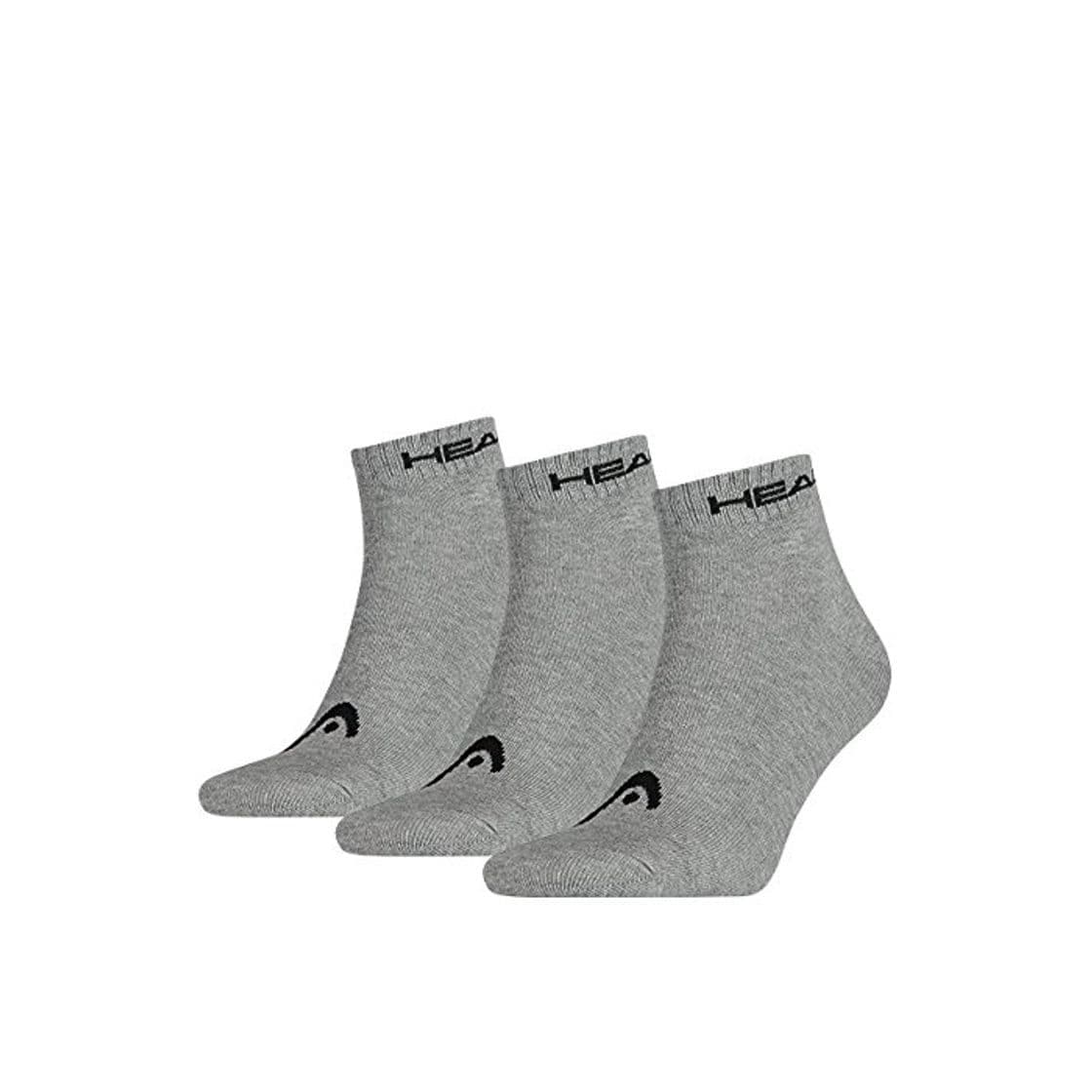 Product Head Quarter 3p Calcetines, Hombre, Gris, 43