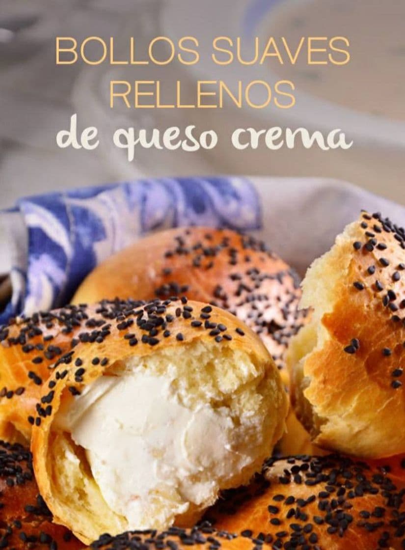 Fashion Bollos Suaves Rellenos de Queso Crema 🧀 .