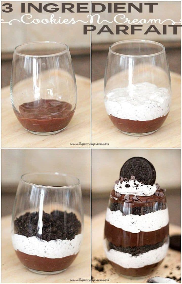 Fashion Cookies 'n Cream Parfait | Receta en 2020 - Pinterest