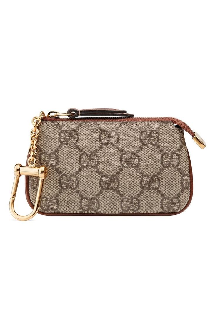 Fashion Gucci Linea GG Supreme Canvas Key Case Pouch - Pinterest