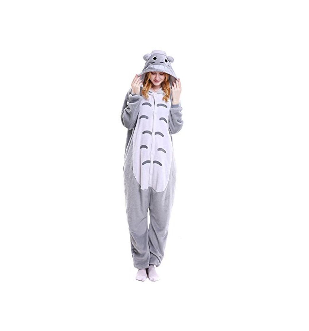 Producto Dolamen Adulto Unisexo Onesies Kigurumi Pijamas, Mujer Hombres Traje Disfraz Animal Pyjamas,