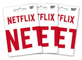 Moda Tarjeta regalo Netflix