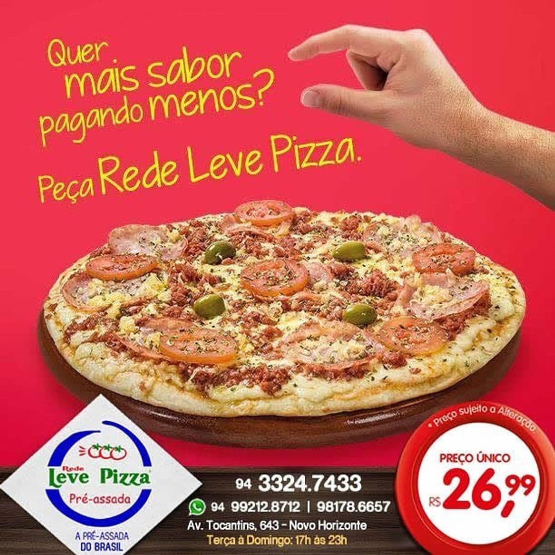 Restaurantes Rede Leve Pizza