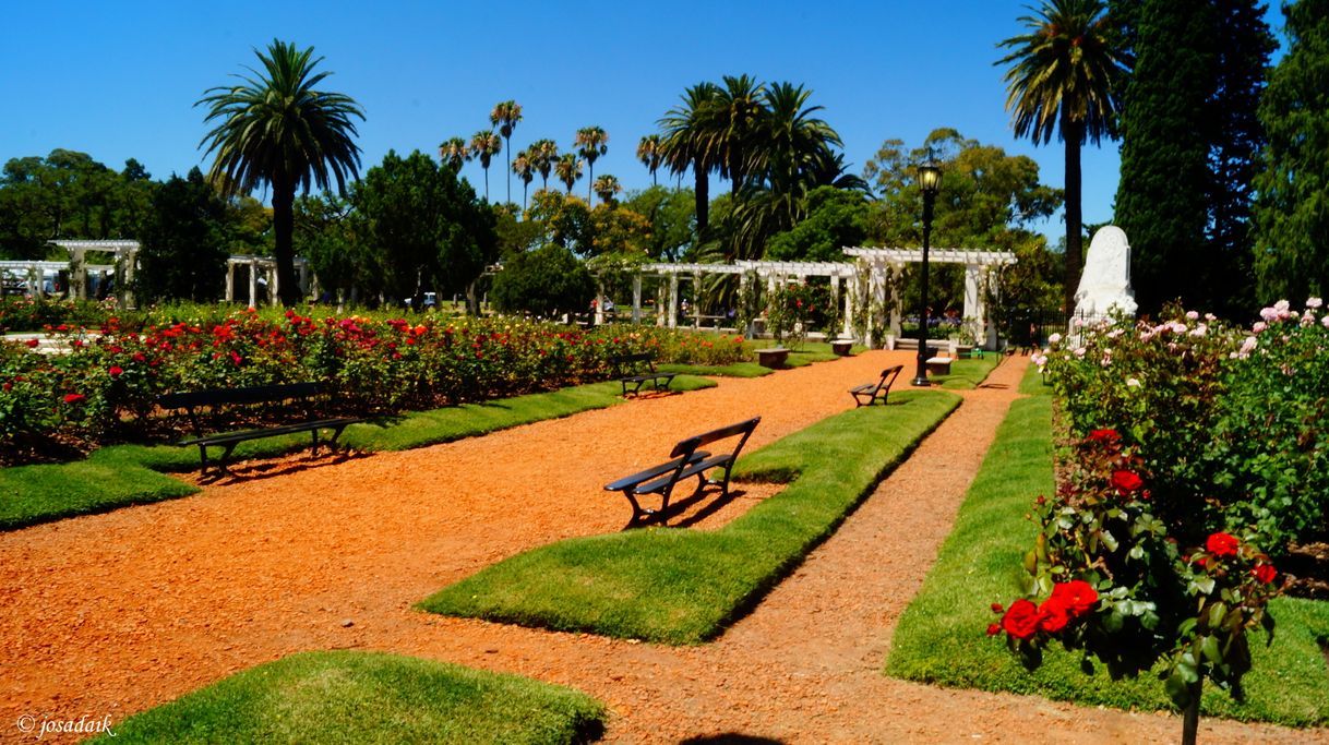 Lugar El Rosedal de Palermo