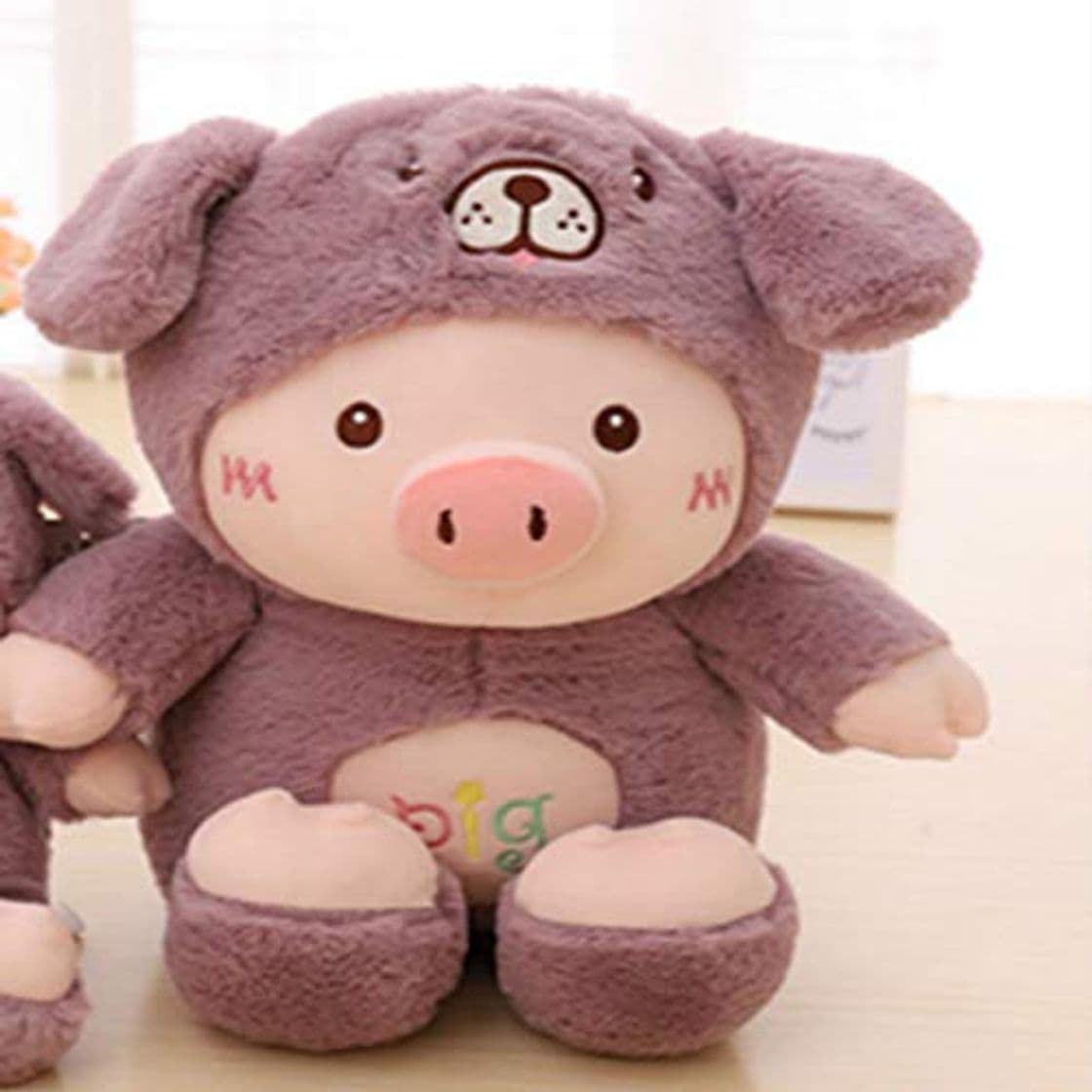 Product zcm Bambola di Peluche 30 Cm Kawaii Pig Stuffed Plush Doll Cosplay Cat & Bear & Dog Toy Baby Soft Animal Pig Pillow Niños Niña Cumpleaños