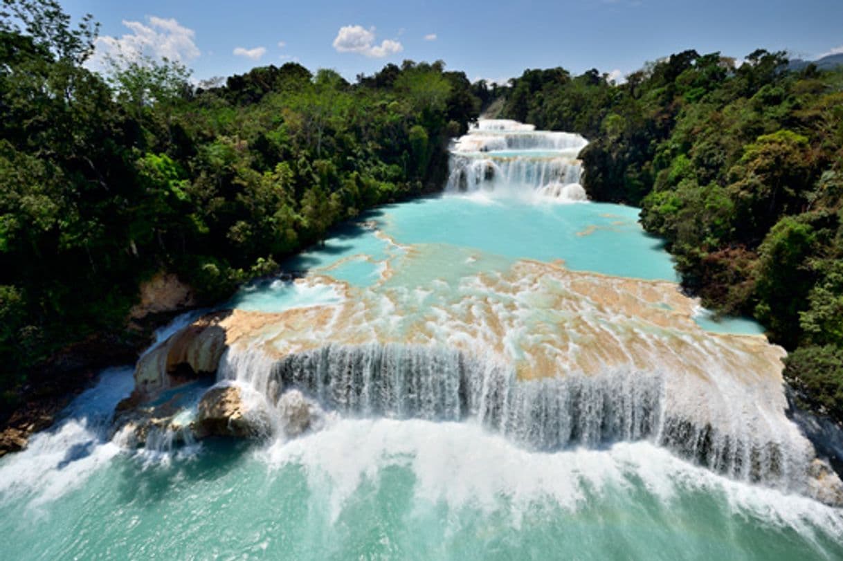 Lugar Cascadas de Agua Azul