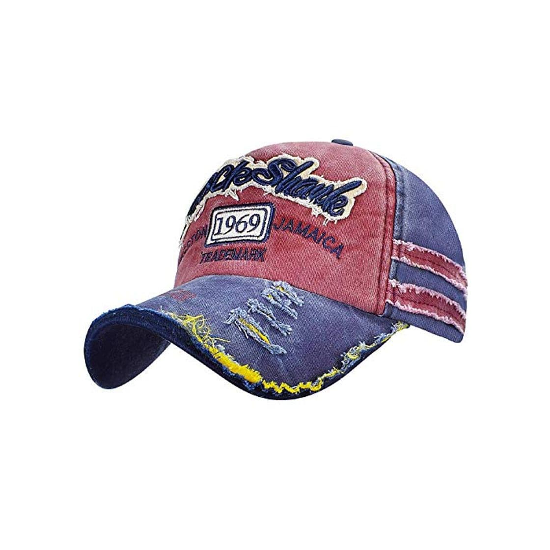 Product Voqeen Gorra de béisbol Vintage gastada Moda 1969 Gorra de béisbol de Visera para Hombre