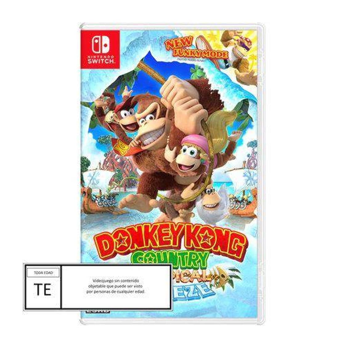 Videogames Nintendo Donkey Kong Country Tropical Freeze Nintendo Switch ...