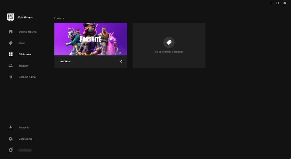 Videogames Strona główna - Epic Games