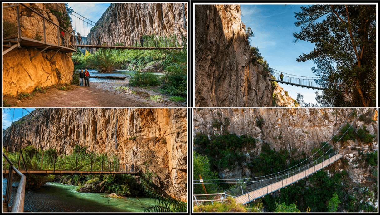 Fashion La ruta de los puentes colgantes de Chulilla