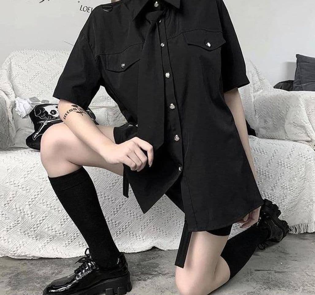 Fashion Goth Casual Summer Turn