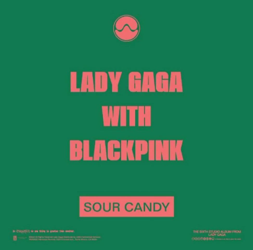 Canción Lady Gaga, BLACKPINK - Sour Candy (Audio)